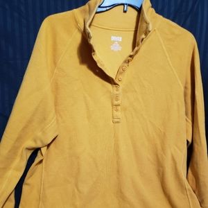 Duluth Trading Mens Henley Yellow 2XL